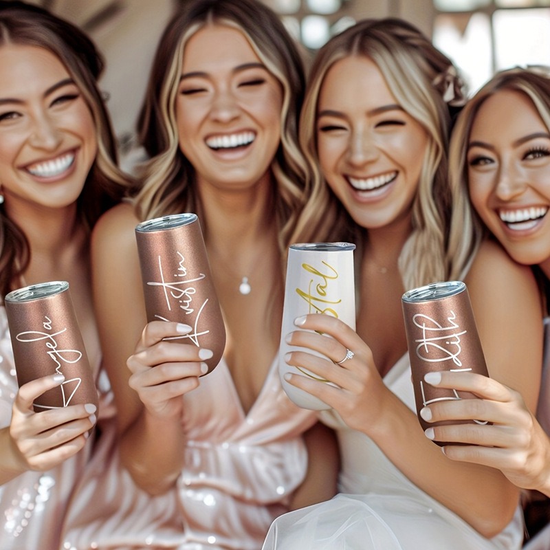 Personalized UV-Printed Bridesmaid Tumbler